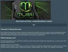 Tablet Screenshot of moiraihealthandfitness.com